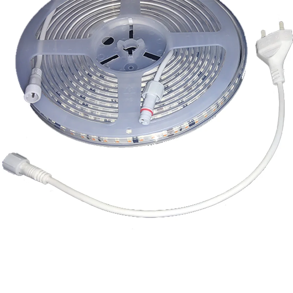 DIY LED U-Home High CRI Ra 95+ AC220V LED Strip Light SMD2835 120LEDs/M Waterproof IP65 Warm White and Daylight White for Garden 
DIY LED U-Home High CRI Ra 95+ AC220V LED Strip Light SMD2835 120LEDs/M Waterproof IP65 Warm White and Daylight White for Garden