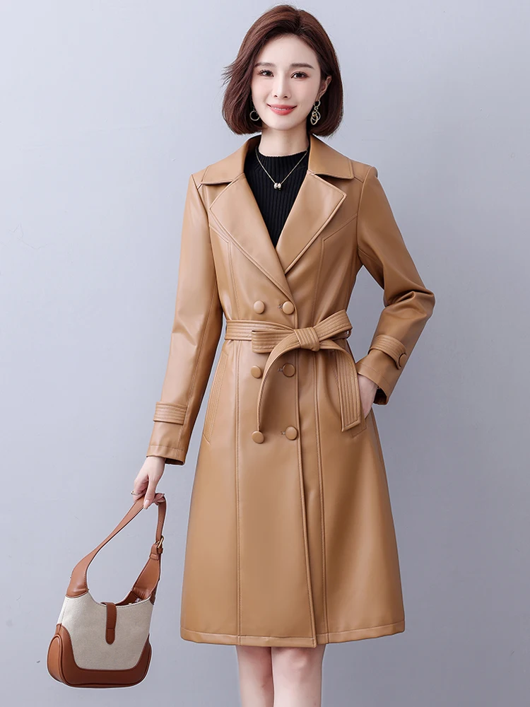 Ning Genuine Leather Coat Women's 2026 New Mid-Length Sheepskin Slimming Elegant Windbreaker High-End Slimming Leather ...
Ning Genuine Leather Coat Women's 2026 New Mid-Length Sheepskin Slimming Elegant Windbreaker High-End Slimming Leather ...
