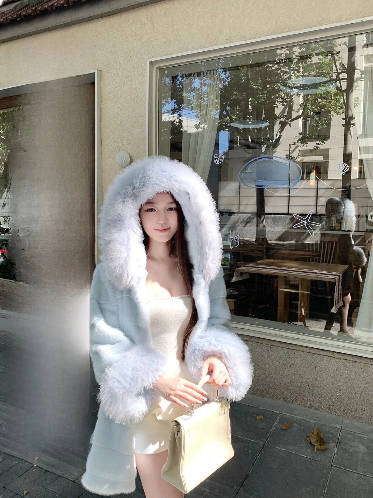 Hotdog Spicy Fur Collar Jacket Simulation Hair Coat with Hood Casual Style Waist-Cinching for Young And Middle-aged Women
Hotdog Spicy Fur Collar Jacket Simulation Hair Coat with Hood Casual Style Waist-Cinching for Young And Middle-aged Women