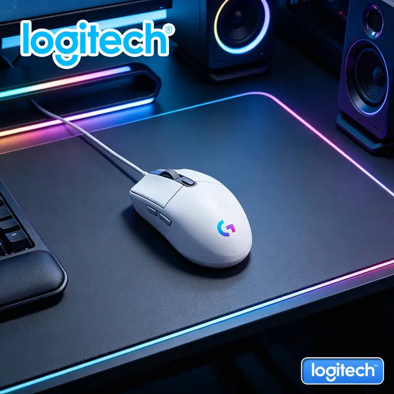 Logitech G102 Wired Gaming Mouse, 20M Click Lifespan, HERO 8000 DPI Sensor, RGB Backlit for Esports Players
Logitech G102 Wired Gaming Mouse, 20M Click Lifespan, HERO 8000 DPI Sensor, RGB Backlit for Esports Players