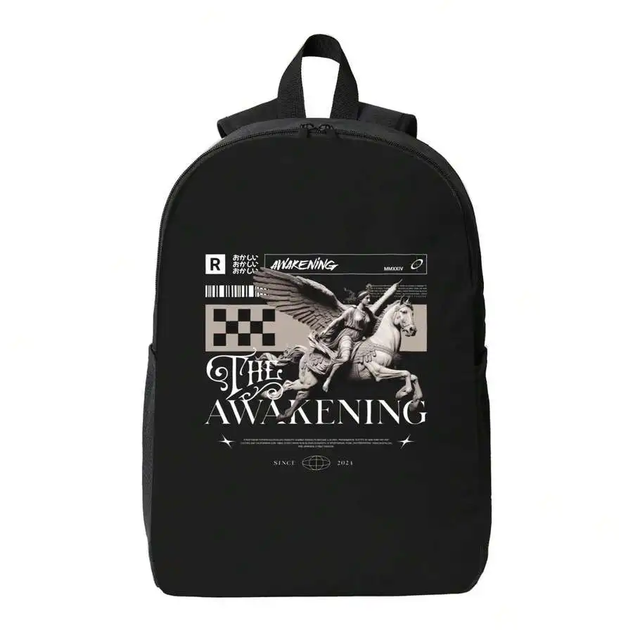 Black Graphic Print Backpack For Adults Laptop Book Bag Zipper Closure
Black Graphic Print Backpack For Adults Laptop Book Bag Zipper Closure