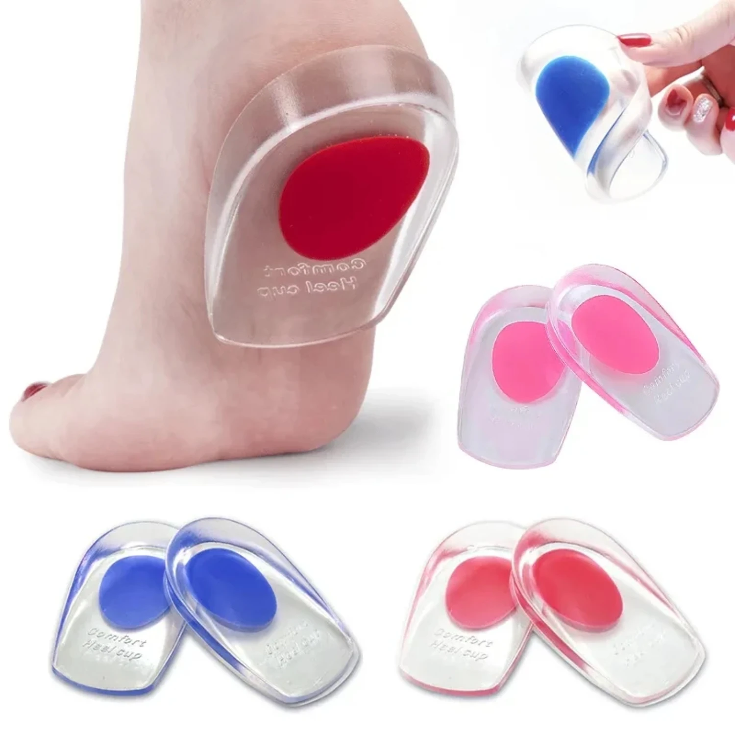 Ultimate Comfort and Supportive Soft Cushioned Half Heel Insoles - Pair for Pain Relief, Height Increase, and Foot Massaging - O
Ultimate Comfort and Supportive Soft Cushioned Half Heel Insoles - Pair for Pain Relief, Height Increase, and Foot Massaging - O
