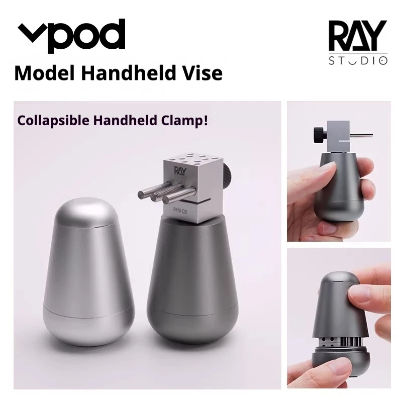 Высокоточные ручные тиски RAY VPOD RMV-02 для моделистов/любителей DIY: для ручной покраски, шлифовки, гравировки и гибки деталей
Высокоточные ручные тиски RAY VPOD RMV-02 для моделистов/любителей DIY: для ручной покраски, шлифовки, гравировки и гибки деталей