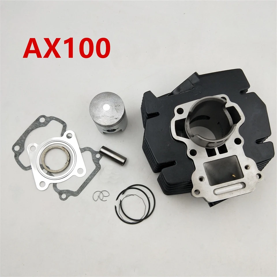 Motorcycle Cylinder With Piston Ring Set for Haojue Suzuki Qingqi Jingcheng AX100 HJ100-A JC100 Classic 100cc Motorbike Cylinder
Motorcycle Cylinder With Piston Ring Set for Haojue Suzuki Qingqi Jingcheng AX100 HJ100-A JC100 Classic 100cc Motorbike Cylinder