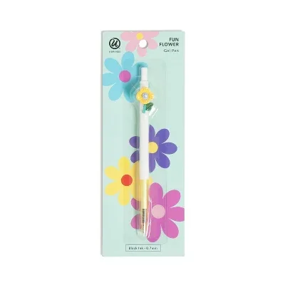 Retractable Gel Pen Flower Black Ink: 0.07mm Non-Toxic Stationery, Art & Office Pen with Flowers
Retractable Gel Pen Flower Black Ink: 0.07mm Non-Toxic Stationery, Art & Office Pen with Flowers
