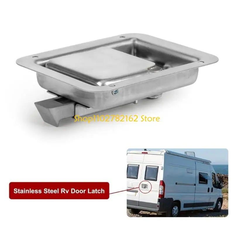 547B Truck Tool Box Latches Paddles Lock Replacement Handle 5.9x4.3inch with 2 Stainless Steel for Trailer Toolbox
547B Truck Tool Box Latches Paddles Lock Replacement Handle 5.9x4.3inch with 2 Stainless Steel for Trailer Toolbox