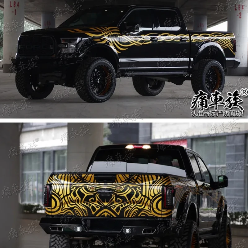 Автомобильная наклейка для Ford F-150 2016, Raptor, тянущий цветок, Raptor, украшение для пикапа, модификация, наклейка, пленка
Автомобильная наклейка для Ford F-150 2016, Raptor, тянущий цветок, Raptor, украшение для пикапа, модификация, наклейка, пленка