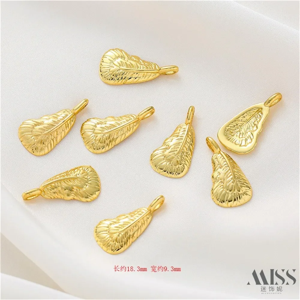 Vietnam Sand Gold Banana Leaf 18k Pendant DIY Accessories Charm Pendant Handmade Homemade Bracelet Necklace Jewelry Material
Vietnam Sand Gold Banana Leaf 18k Pendant DIY Accessories Charm Pendant Handmade Homemade Bracelet Necklace Jewelry Material
