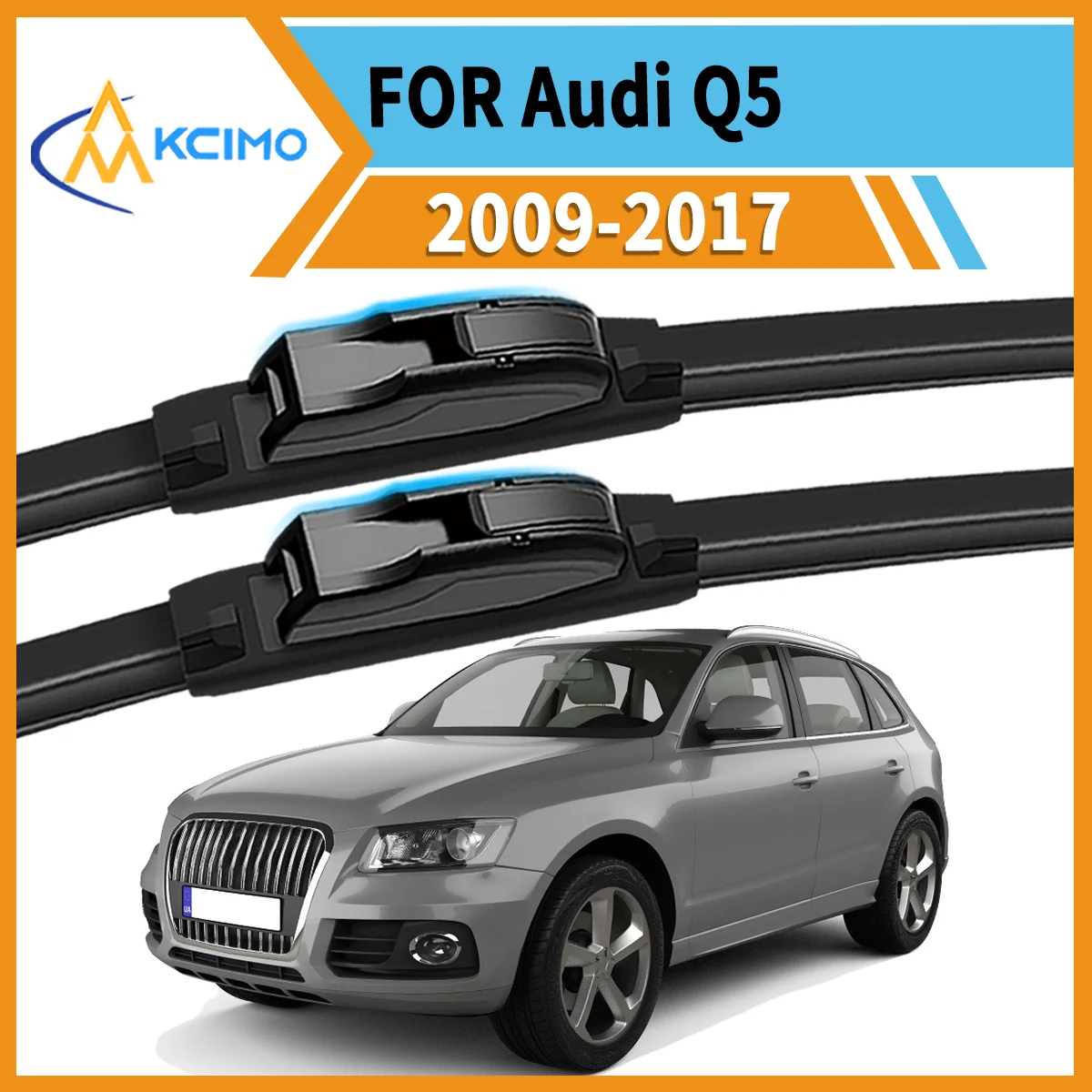 Premium All-Season Duo 2 Front Wiper Blades Compatible with for Audi Q5 8R 2009-2017 Crystal Clear Vision & Enhanced Safety
Premium All-Season Duo 2 Front Wiper Blades Compatible with for Audi Q5 8R 2009-2017 Crystal Clear Vision & Enhanced Safety