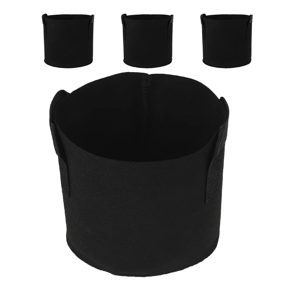4 Pcs Mushroom Grow Bags Plant Growing Vegetable Growth Non-woven Felt Container Vegetables Planter Black
4 Pcs Mushroom Grow Bags Plant Growing Vegetable Growth Non-woven Felt Container Vegetables Planter Black