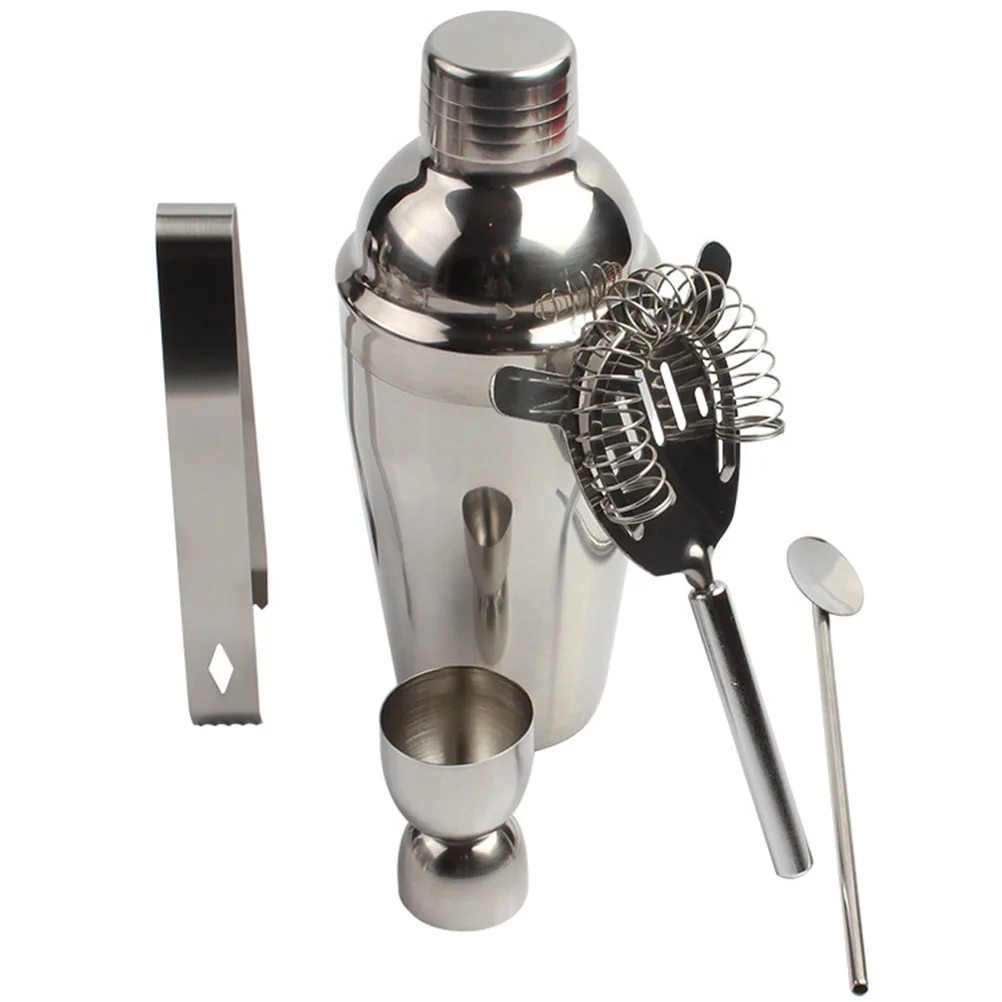 5 Pcs Bartender Set Tools Kit Accessories Barware Utensils Shaker Martini Mixer
5 Pcs Bartender Set Tools Kit Accessories Barware Utensils Shaker Martini Mixer