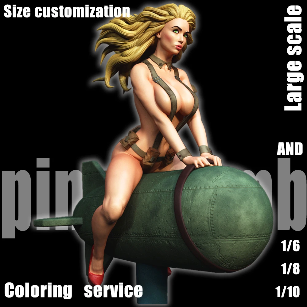 1:10 Large Scale Atomic Age Pin-Up Muse Resin Figure Kit | Unpainted | Retro-Futuristic Americana Style | DIY Custom Model A900
1:10 Large Scale Atomic Age Pin-Up Muse Resin Figure Kit | Unpainted | Retro-Futuristic Americana Style | DIY Custom Model A900
