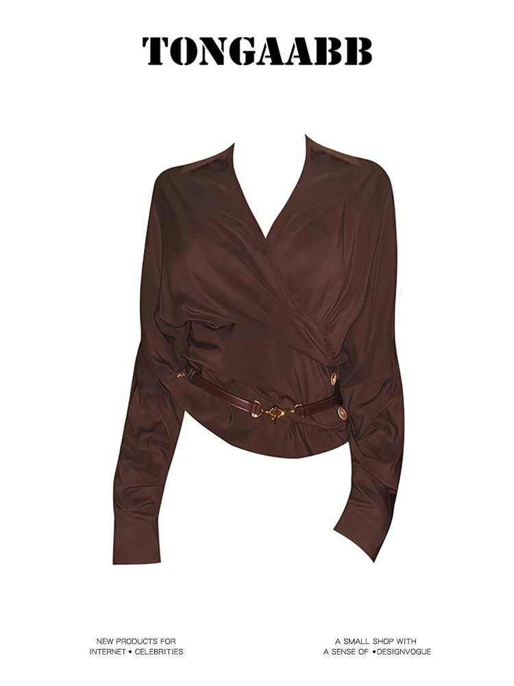 Women T-Shirt Korean Y2k Torn T-Shirt 90s Fashion Vintage Tee Top Long Sleeve Emo 2000s Aesthetic T Shirts 2025 Autumn
Women T-Shirt Korean Y2k Torn T-Shirt 90s Fashion Vintage Tee Top Long Sleeve Emo 2000s Aesthetic T Shirts 2025 Autumn