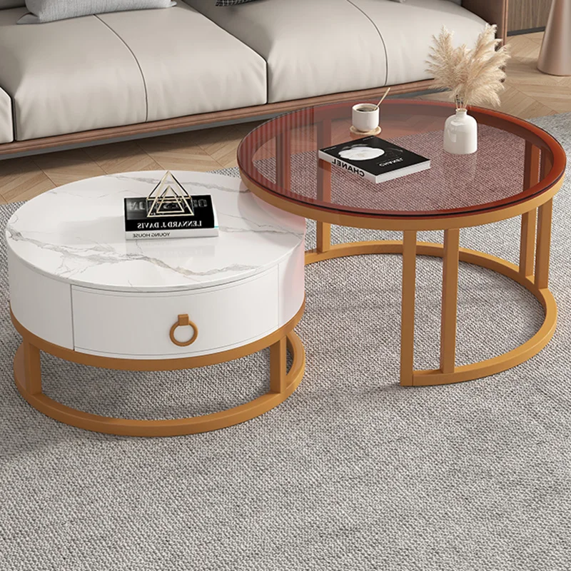 Aesthetic Storage Coffee Tables Luxury Design Nordic Marble Coffee Tables Round Bedroom Tavolino Da Salotto Home Furniture
Aesthetic Storage Coffee Tables Luxury Design Nordic Marble Coffee Tables Round Bedroom Tavolino Da Salotto Home Furniture
