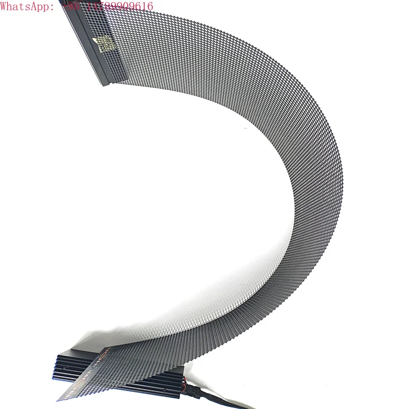 Best Quality P6 Model Window Holographic LED Screen Transparent Display for Advertising in Nail Shops Flexible for Glass
Best Quality P6 Model Window Holographic LED Screen Transparent Display for Advertising in Nail Shops Flexible for Glass
