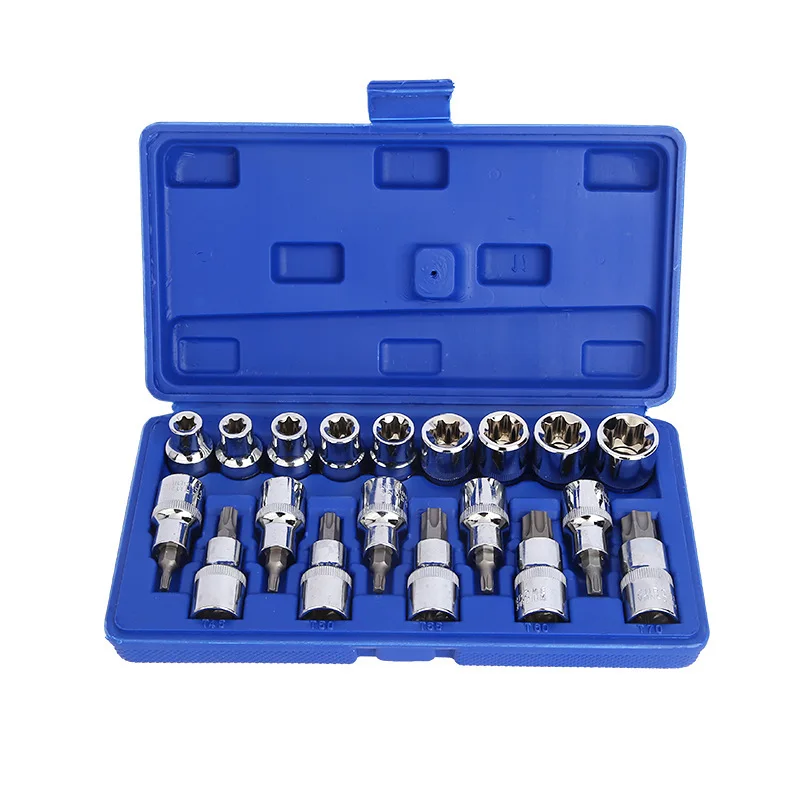 Pattern E-Socket Bit Set 14/19/34PC Auto Repair Tool Kit
Pattern E-Socket Bit Set 14/19/34PC Auto Repair Tool Kit