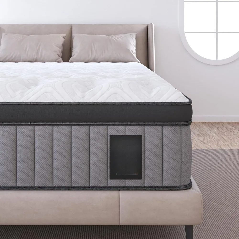 BedStory Plush Queen Mattress 14 Inch - Deep Sleep Hybrid Mattresses Pain Relief - 7-Zone Contouring Soft Bed
BedStory Plush Queen Mattress 14 Inch - Deep Sleep Hybrid Mattresses Pain Relief - 7-Zone Contouring Soft Bed