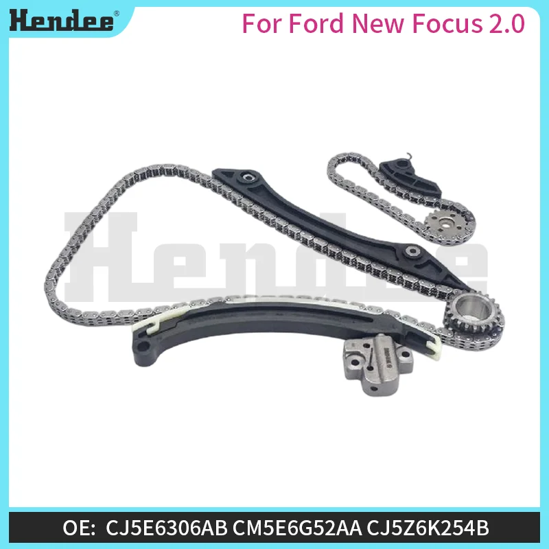 For Ford New Focus 2.0 Timing Chain Kit,Automotive Parts OE:CM5E6268AA7*134L,CM5E6A895AA5*52L,CJ5E6306AB,CM5E6G52AA,CJ5Z6K254B
For Ford New Focus 2.0 Timing Chain Kit,Automotive Parts OE:CM5E6268AA7*134L,CM5E6A895AA5*52L,CJ5E6306AB,CM5E6G52AA,CJ5Z6K254B