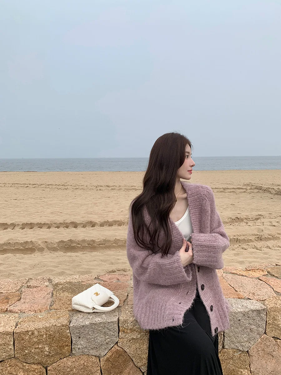 x Stevens Lazy Sle Women's Knitted Cardigan Outerwear Long Sve Loose Top Spring Autumn Casual Soft Polyester Nylon Wo...
x Stevens Lazy Sle Women's Knitted Cardigan Outerwear Long Sve Loose Top Spring Autumn Casual Soft Polyester Nylon Wo...