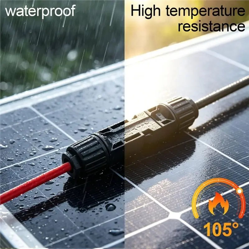 3CGRO-For Portable Power Station, RV Camping Off-Grid Solar Panel 2PCS Solar To XT60 Female Adapter Cable 12AWG Connector
3CGRO-For Portable Power Station, RV Camping Off-Grid Solar Panel 2PCS Solar To XT60 Female Adapter Cable 12AWG Connector