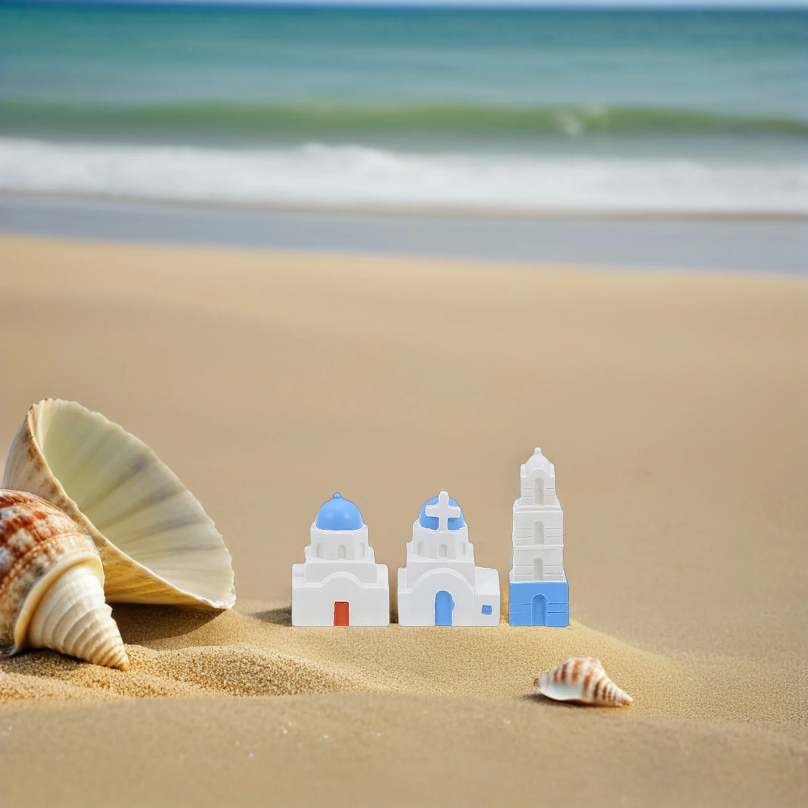 18pcs Miniature Ocean House Resin Beach Villa Figurines Mediterranean Style Desktop Garden Decor Mini Landscape Ornament Set
18pcs Miniature Ocean House Resin Beach Villa Figurines Mediterranean Style Desktop Garden Decor Mini Landscape Ornament Set