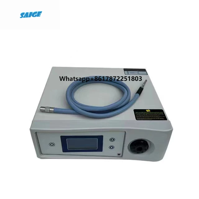 120W Endoscope Led Optical Light Source, With Light Cable Sensor Function Endoscope Light Source
120W Endoscope Led Optical Light Source, With Light Cable Sensor Function Endoscope Light Source