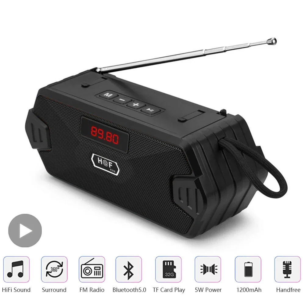 Radio FM Receiver Outdoor Portable Aux Wireless Bluetooth Speaker Subwoofer Music Sound Box Bass Hifi Blutooth Home Car Blutooth
Radio FM Receiver Outdoor Portable Aux Wireless Bluetooth Speaker Subwoofer Music Sound Box Bass Hifi Blutooth Home Car Blutooth