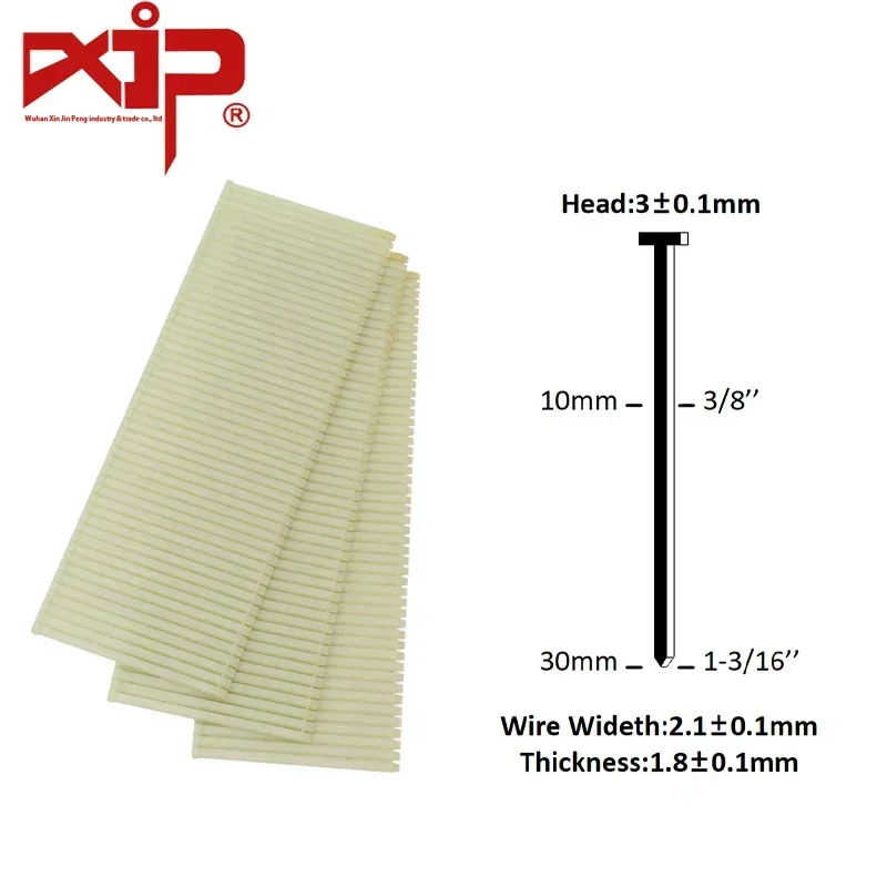 30mm Plastic Composite Finish Nail Composite Nails Plastic F30 Brad Nails for wood furtuniture and upholestry 3000 Count
30mm Plastic Composite Finish Nail Composite Nails Plastic F30 Brad Nails for wood furtuniture and upholestry 3000 Count