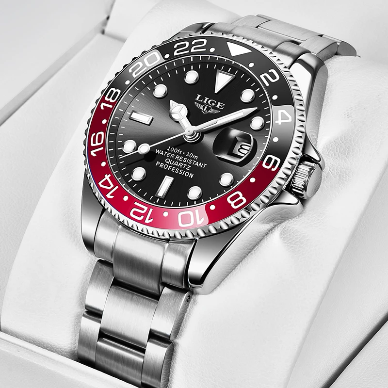 LIGE лучший бренд класса люкс мужские модные спортивные кварцевые наручные часы светящиеся 30 м водостойкий стальной ремешок мужские часы Reloj Hombre
LIGE лучший бренд класса люкс мужские модные спортивные кварцевые наручные часы светящиеся 30 м водостойкий стальной ремешок мужские часы Reloj Hombre
