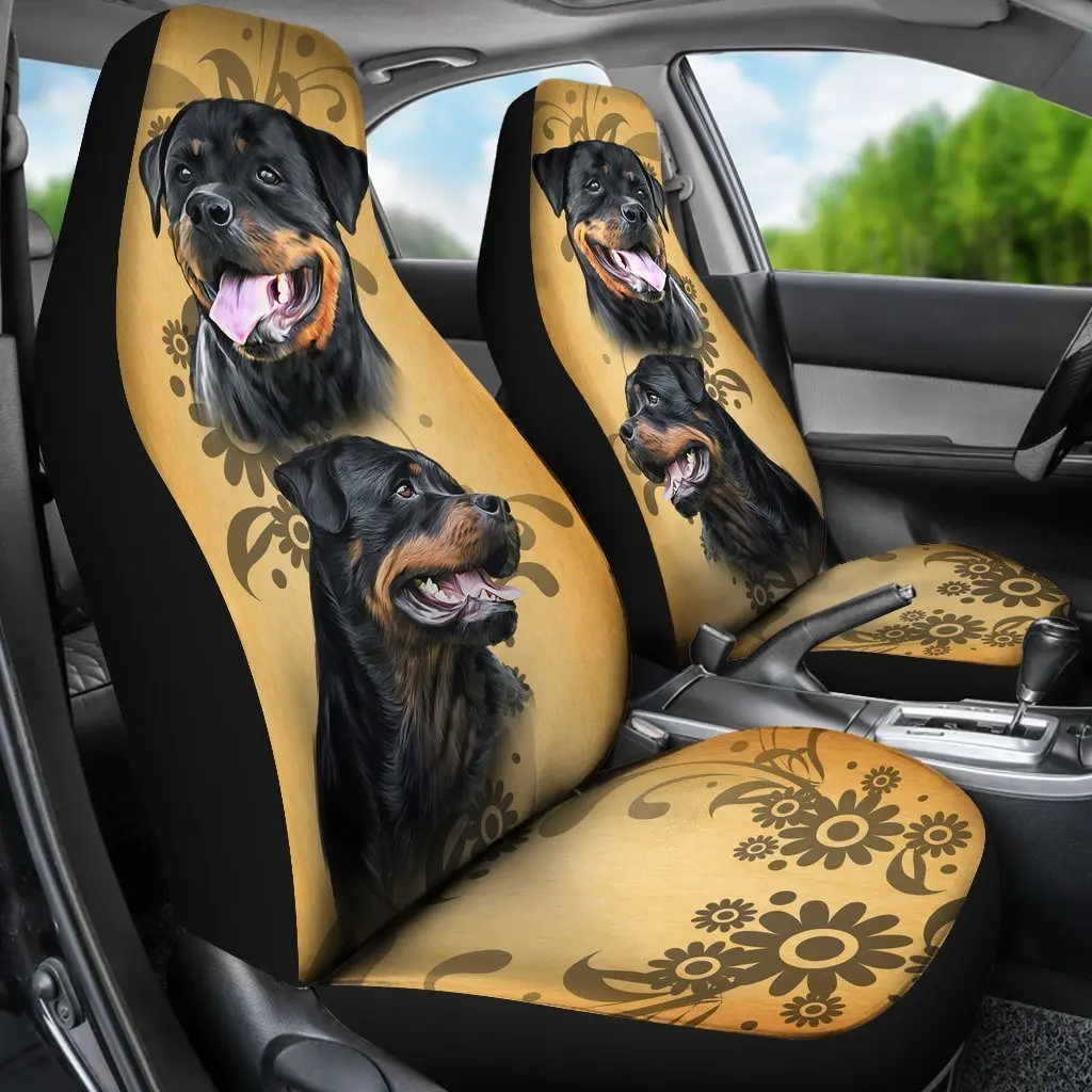 Rottweiler Car Seat Covers Custom Vintage Car Accessories Gifts For Dog Lovers,Pack of 2 Universal Front Seat Protective Cover
Rottweiler Car Seat Covers Custom Vintage Car Accessories Gifts For Dog Lovers,Pack of 2 Universal Front Seat Protective Cover