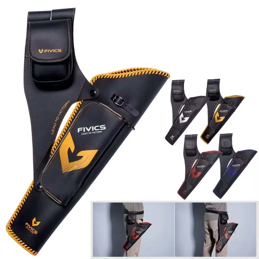 Archery Arrow Quiver Portable Arrow Bag Waist Artificial Leather for Recurve Compound Bow Outdoor Training Hunting Accessories
Archery Arrow Quiver Portable Arrow Bag Waist Artificial Leather for Recurve Compound Bow Outdoor Training Hunting Accessories