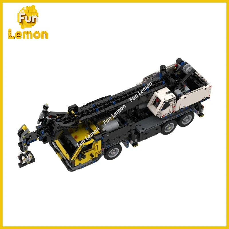 Cross-Country Mobile Crane Blocks, Rugged Construction Site Machinery with Flexible Movement MOC Building 1248PCS
Cross-Country Mobile Crane Blocks, Rugged Construction Site Machinery with Flexible Movement MOC Building 1248PCS