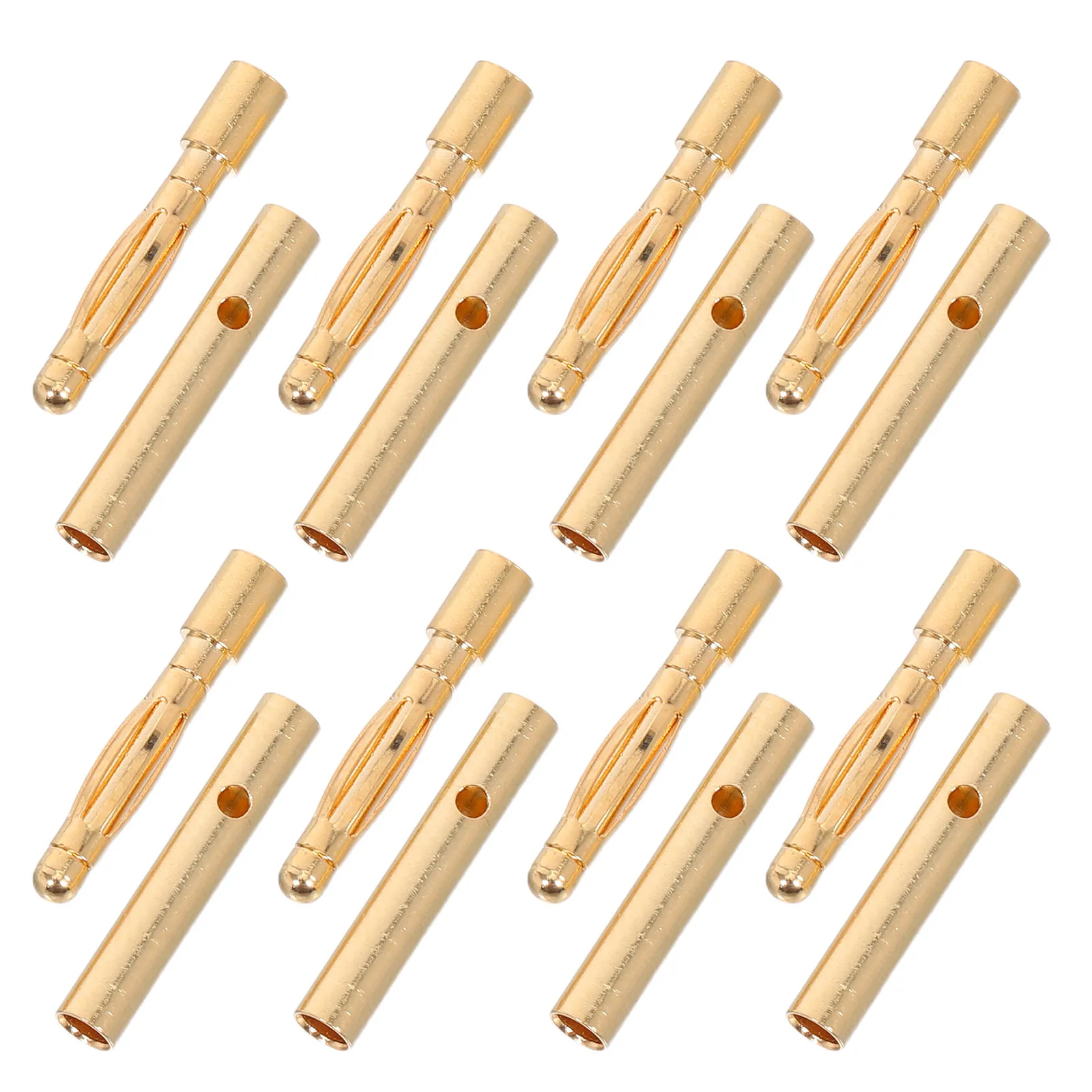 30Sets Gold Plated Banana Plugs Brass Motor Connectors for Rc Cars Boats Airplanes Helicopters Esc Battery Wiring DIY
30Sets Gold Plated Banana Plugs Brass Motor Connectors for Rc Cars Boats Airplanes Helicopters Esc Battery Wiring DIY