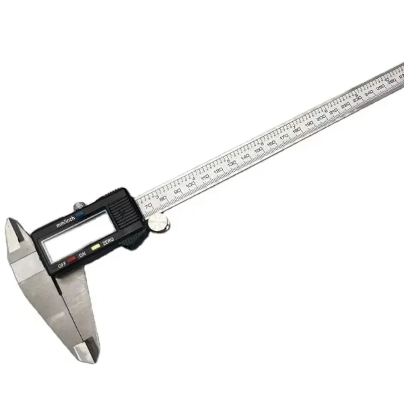 Цифровой штангенциркуль 2024 года, новый, 0-300 мм, из высокоточного нержавеющего стального сплава, с большим ЖК-экраном, высокоточный
Цифровой штангенциркуль 2024 года, новый, 0-300 мм, из высокоточного нержавеющего стального сплава, с большим ЖК-экраном, высокоточный