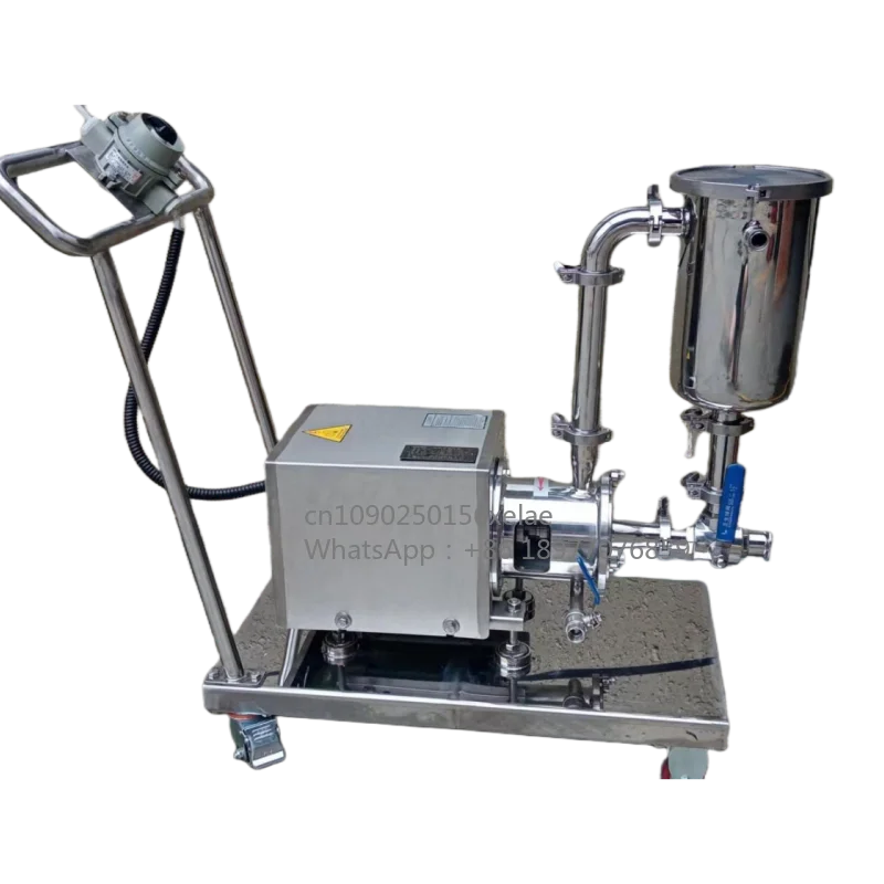 High Speed Shear Mixing Homogenizing Emulsion Machine On-line Mixing Milk Emulsion Liquid Powder Pump
High Speed Shear Mixing Homogenizing Emulsion Machine On-line Mixing Milk Emulsion Liquid Powder Pump