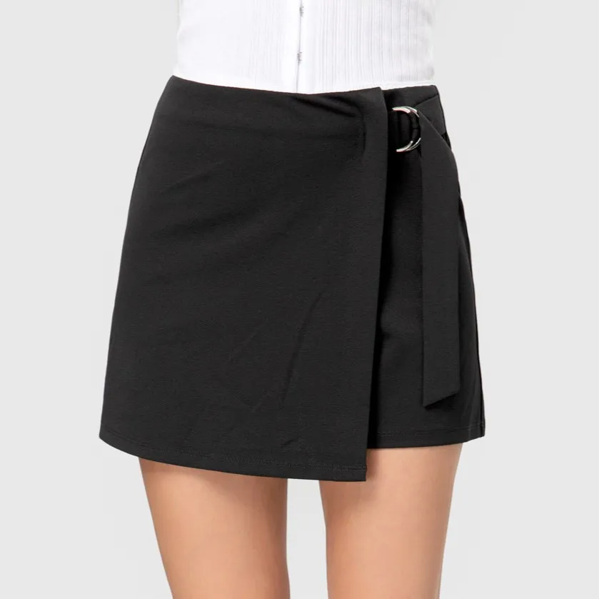 FASHIONSPARK Women's Asymmetrical Wrap Shorts Skirt Elastic Waisted Slit Hem Skort Mini Culotte Casual Beach Summer Zipper Short
FASHIONSPARK Women's Asymmetrical Wrap Shorts Skirt Elastic Waisted Slit Hem Skort Mini Culotte Casual Beach Summer Zipper Short