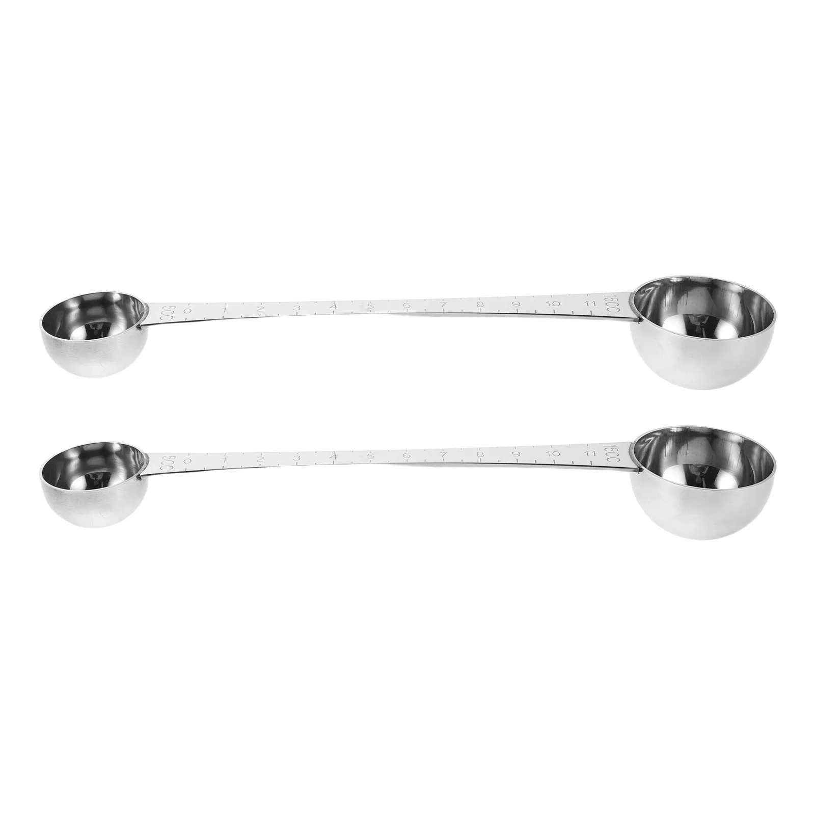 2Pcs Stainless Steel Long Handle Coffee Scoop Double Sided Measuring Spoon for Coffee Bean Protein Powder Honey Hot Chocolate
2Pcs Stainless Steel Long Handle Coffee Scoop Double Sided Measuring Spoon for Coffee Bean Protein Powder Honey Hot Chocolate