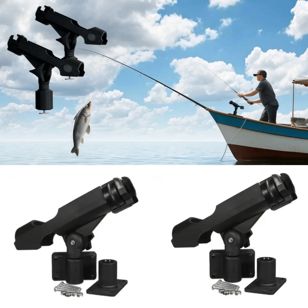 2 шт., держатель для удочек для рыбацкой лодки, основание из АБС-пластика, вращающийся на 360 градусов, регулируемый стационарный кронштейн для рыбалки на байдарках, встроенный противоскользящий замок
2 шт., держатель для удочек для рыбацкой лодки, основание из АБС-пластика, вращающийся на 360 градусов, регулируемый стационарный кронштейн для рыбалки на байдарках, встроенный противоскользящий замок
