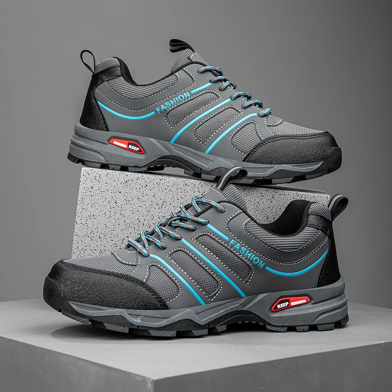 Men's Hiking Shoes All-terrain Outdoor Sports Shoes Breathable Wear-resistant Mesh Non-slip Hiking Shoes Outdoor Cycling Shoes
Men's Hiking Shoes All-terrain Outdoor Sports Shoes Breathable Wear-resistant Mesh Non-slip Hiking Shoes Outdoor Cycling Shoes