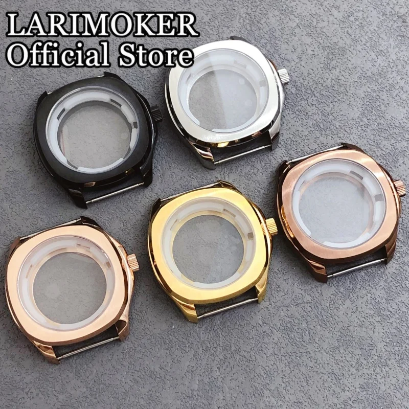LARIMOKER новый 39 мм сапфировое стекло из нержавеющей стали мужские часы корпус подходит для NH35 PT5000 Miyota8215 Mingzhu2813 автоматический механизм
LARIMOKER новый 39 мм сапфировое стекло из нержавеющей стали мужские часы корпус подходит для NH35 PT5000 Miyota8215 Mingzhu2813 автоматический механизм