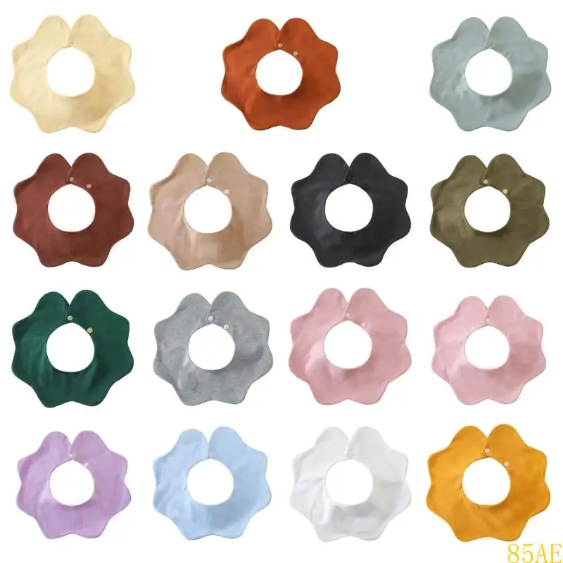85AE Feeding Bib Cotton Adjustable Bib Solid Color Cotton Drooling Apron Baby Burp Cloths Feeding Bib 360 Degree Rotating
85AE Feeding Bib Cotton Adjustable Bib Solid Color Cotton Drooling Apron Baby Burp Cloths Feeding Bib 360 Degree Rotating
