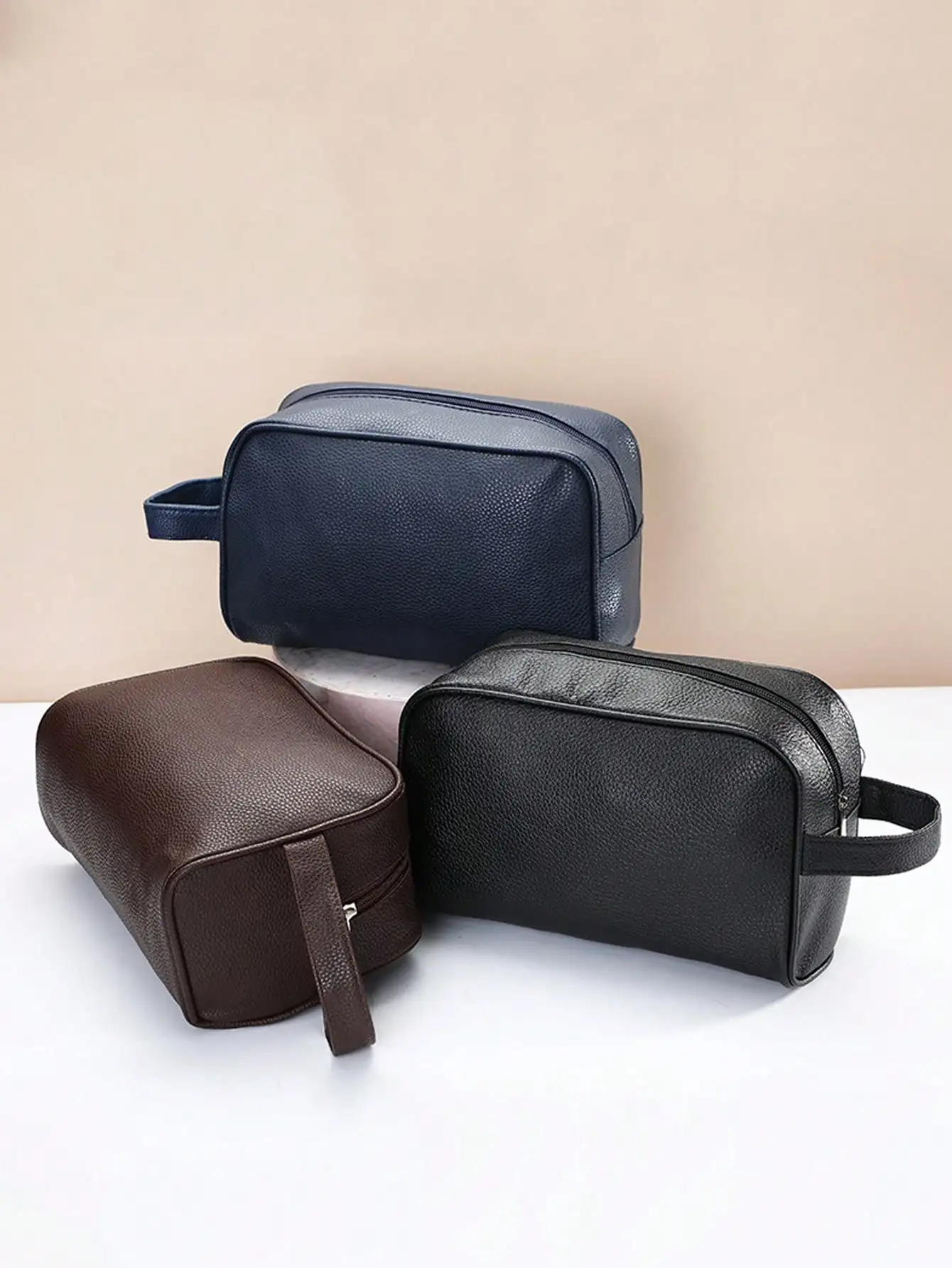 Soft PU Leather Zipper Travel Toiletry Bag, Men's Toiletry Bag, Holiday Gift, Christmas Wallet, Multifunctional Outdoor Portable Fashion Casual Student Hiking Clutch Bag, Valentine's Day Wallet, Holiday Essential Sticker, Back To School Season Valentine's
Soft PU Leather Zipper Travel Toiletry Bag, Men's Toiletry Bag, Holiday Gift, Christmas Wallet, Multifunctional Outdoor Portable Fashion Casual Student Hiking Clutch Bag, Valentine's Day Wallet, Holiday Essential Sticker, Back To School Season Valentine's