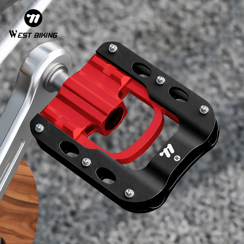 WEST BIKING Folding Bike Pedals Lightweight Aluminum Alloy 3 Bearing Anti-Slip Platform Pedals MTB BMX Road Bicycle Accessories
WEST BIKING Folding Bike Pedals Lightweight Aluminum Alloy 3 Bearing Anti-Slip Platform Pedals MTB BMX Road Bicycle Accessories
