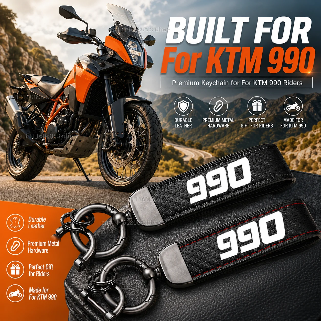 High-Grade Leather Motorcycle Keychain Holder Keyring Accessories For KTM 990 Super Duke 990 Supermoto R 2005 2007 2008 2009
High-Grade Leather Motorcycle Keychain Holder Keyring Accessories For KTM 990 Super Duke 990 Supermoto R 2005 2007 2008 2009