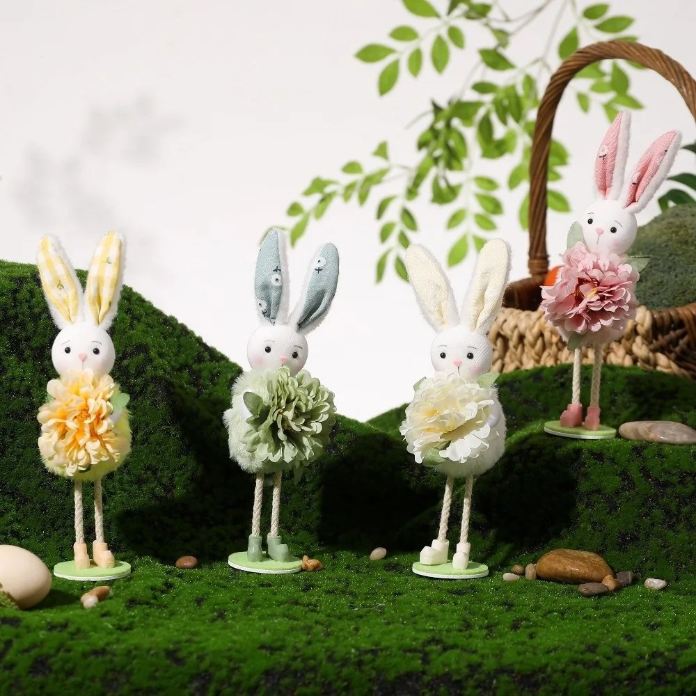 Creative Standing Easter Bunny Ornament Cartoon Colorful Bunny Decor Handmade Cute Bunny Figures Home Decor
Creative Standing Easter Bunny Ornament Cartoon Colorful Bunny Decor Handmade Cute Bunny Figures Home Decor
