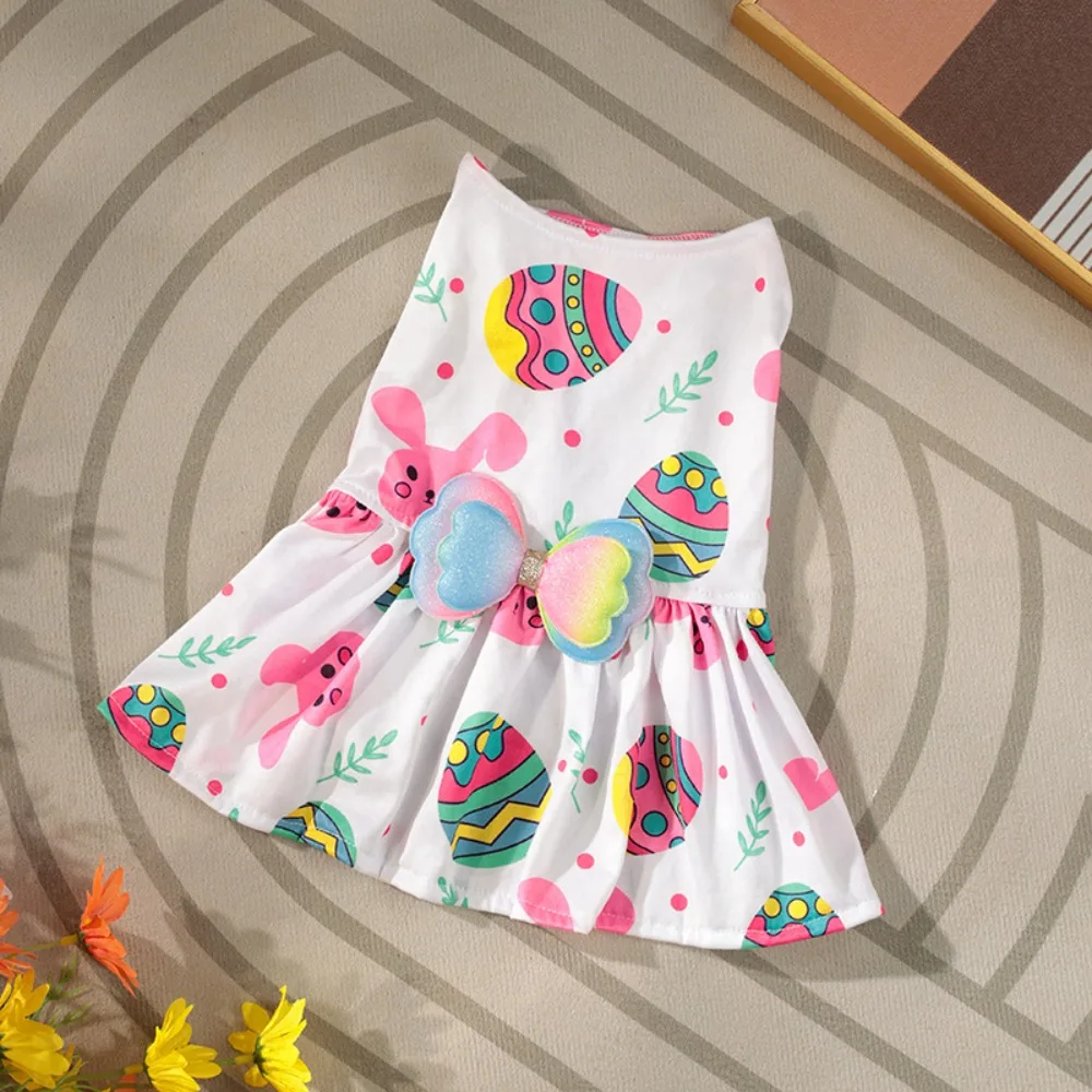 Pet Skirt Cute Easter Eggs Dog Dress Breathable Comfortable Pink Puppy Dresses Rabbit Eggs Painted Pet Costume Spring Summer
Pet Skirt Cute Easter Eggs Dog Dress Breathable Comfortable Pink Puppy Dresses Rabbit Eggs Painted Pet Costume Spring Summer