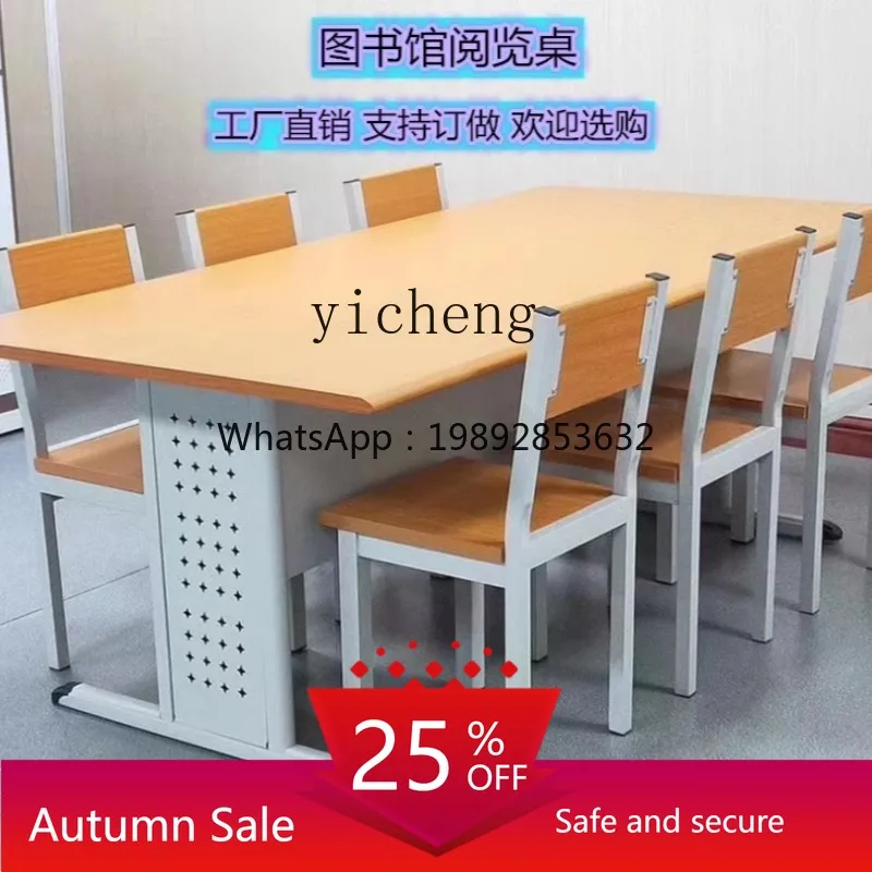 Steel Wooden Stool Table Library Bookstore Reading Room Table and Chair Desk
Steel Wooden Stool Table Library Bookstore Reading Room Table and Chair Desk
