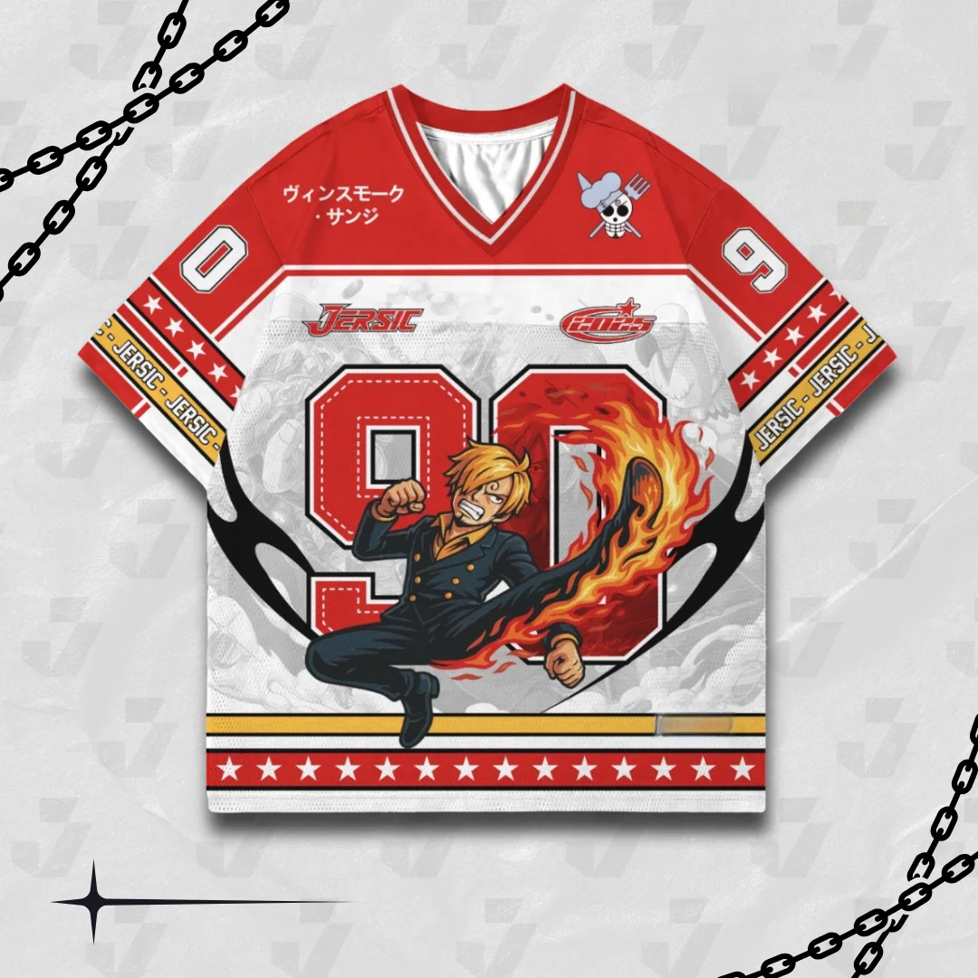 2526 New Bandai Anime One Piece Luffy Summer Jersey T-shirt Oversized 3D Adult and Children's Multifunctional Top
2526 New Bandai Anime One Piece Luffy Summer Jersey T-shirt Oversized 3D Adult and Children's Multifunctional Top