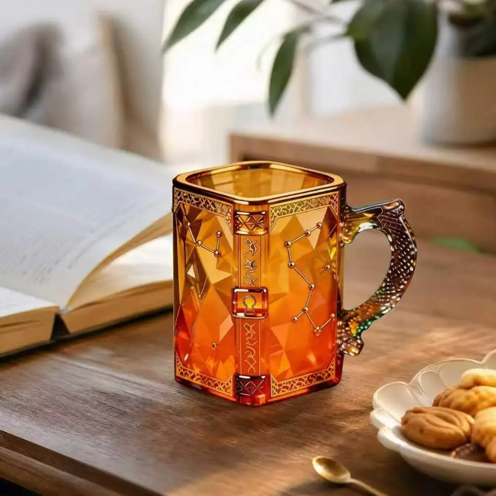 Artistic Design Mug Constellation Glass Mug 330ml Zodiac Coffee Cup with Heat Reveal Design Starry Night Water Glass for Home
Artistic Design Mug Constellation Glass Mug 330ml Zodiac Coffee Cup with Heat Reveal Design Starry Night Water Glass for Home