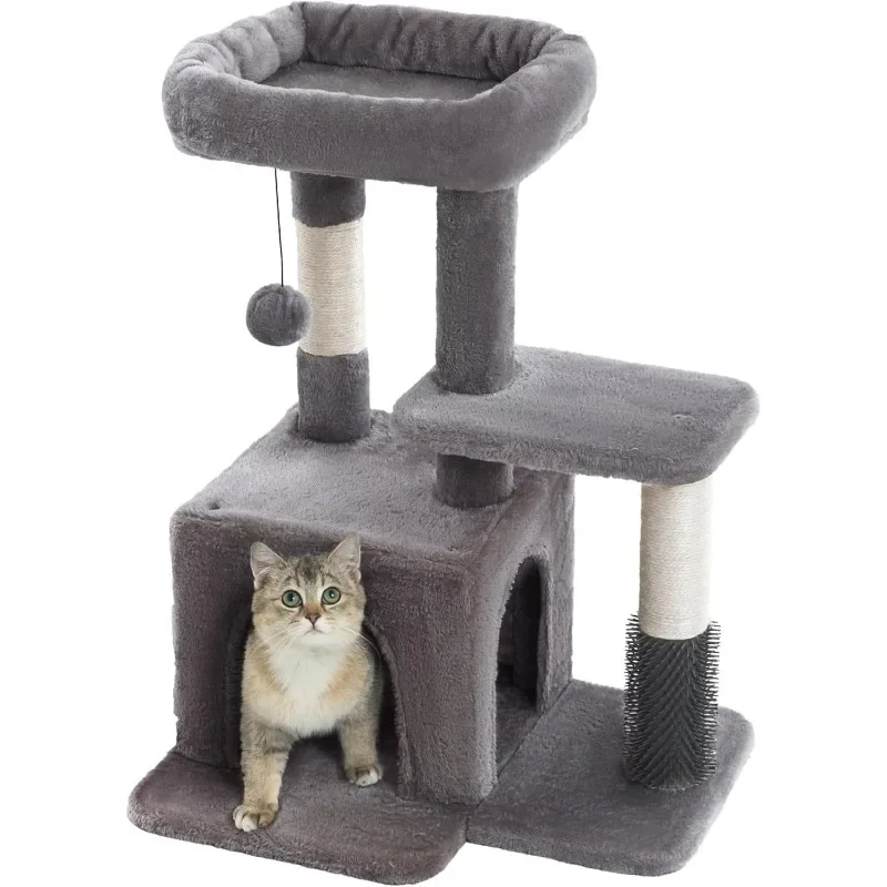 Cat Tree, Kitten Apartment with Sisal After Scratching and After Massage Dark Grey
Cat Tree, Kitten Apartment with Sisal After Scratching and After Massage Dark Grey